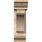 Ekena Millwork Legacy Traditional Smooth Bracket w/ Offset Brace, Douglas Fir, 5 1/2"W x 18"D x 18"H BKT0604X18X18LEC01SDF - alternate 3